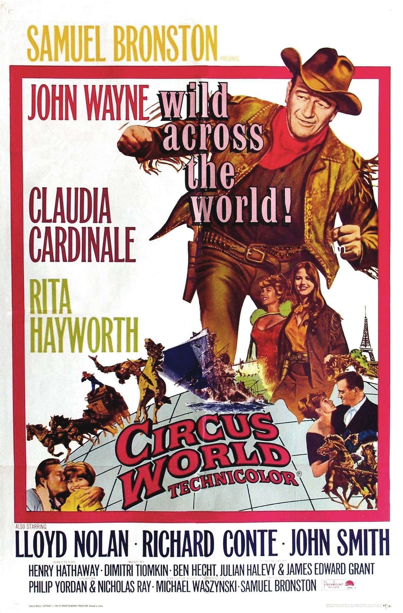 Постер фильма Мир цирка | Circus World