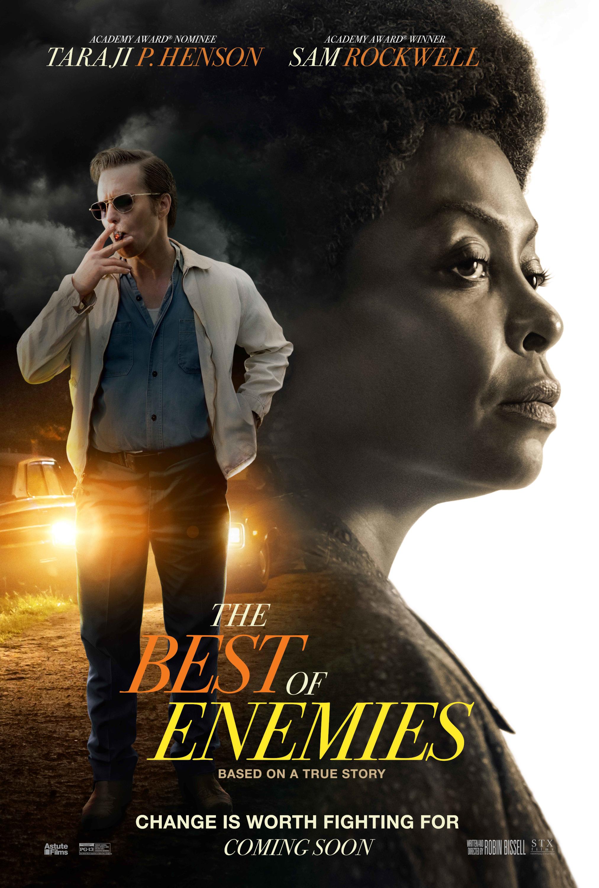 Постер фильма Лучшие враги | The Best of Enemies