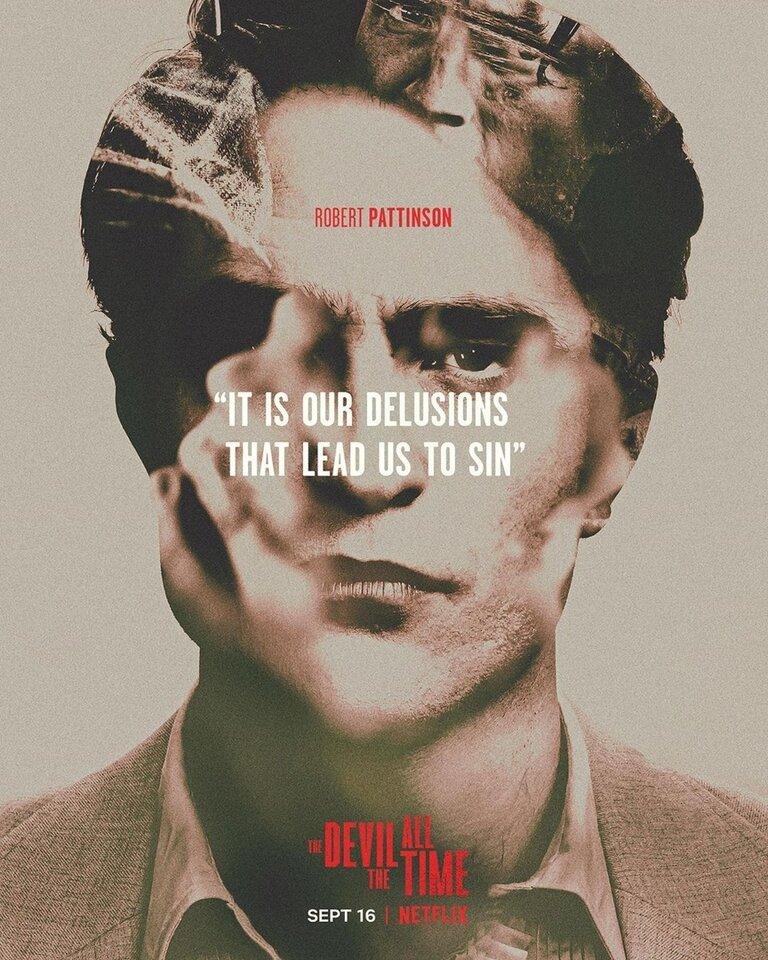 Постер фильма Дьявол всегда здесь | The Devil All the Time 