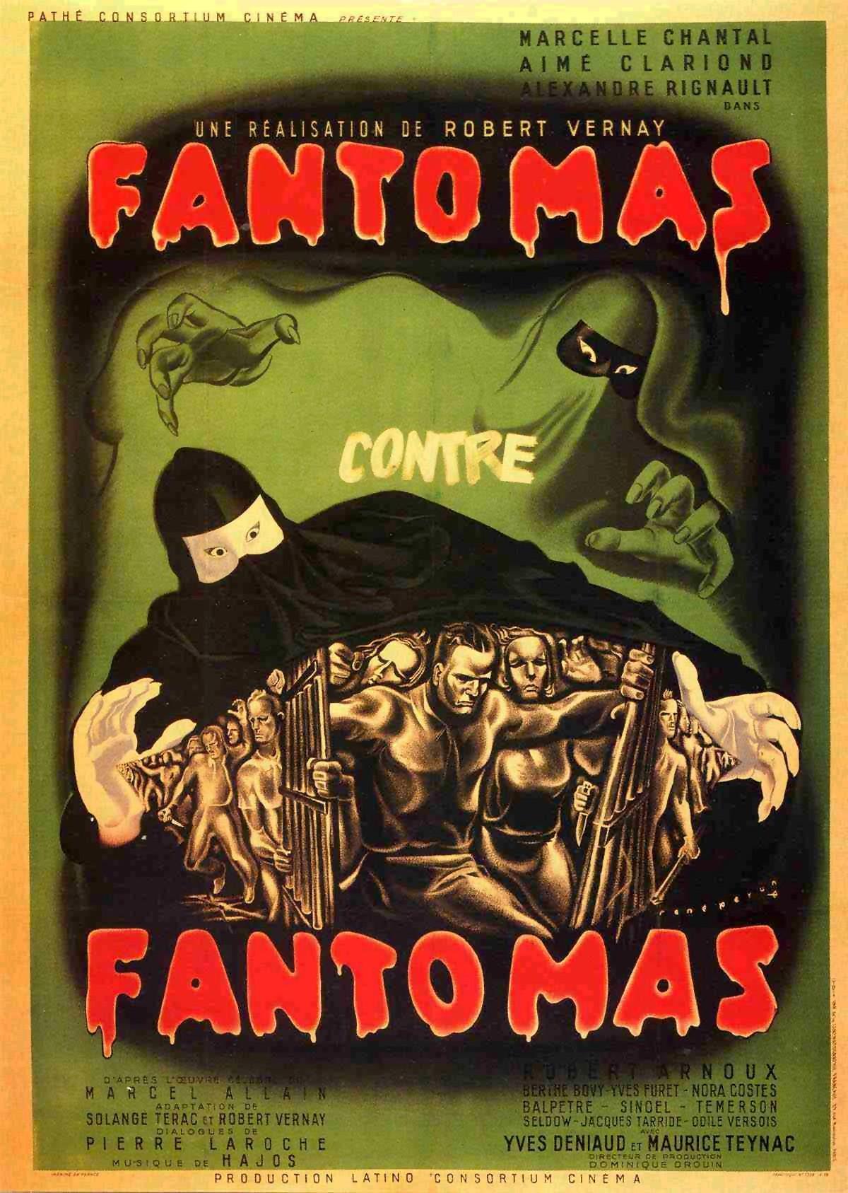 Постер фильма Fantômas contre Fantômas