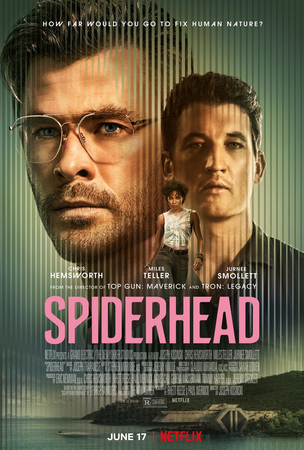 Постер фильма Спайдерхед | Spiderhead