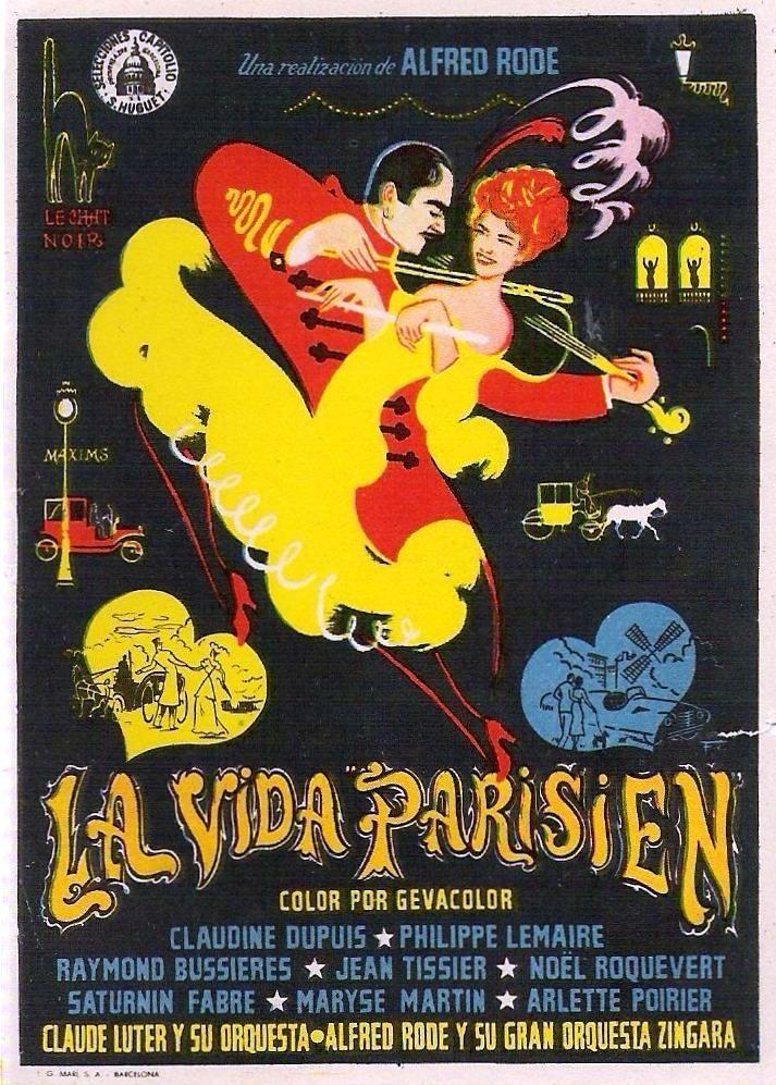 Постер фильма C'est la vie parisienne