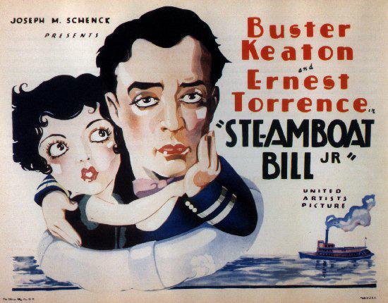 Постер фильма Пароходный Билл | Steamboat Bill, Jr.