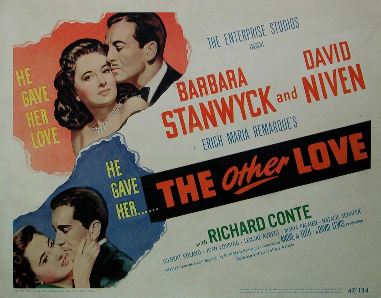 Постер фильма Другая любовь | Other Love