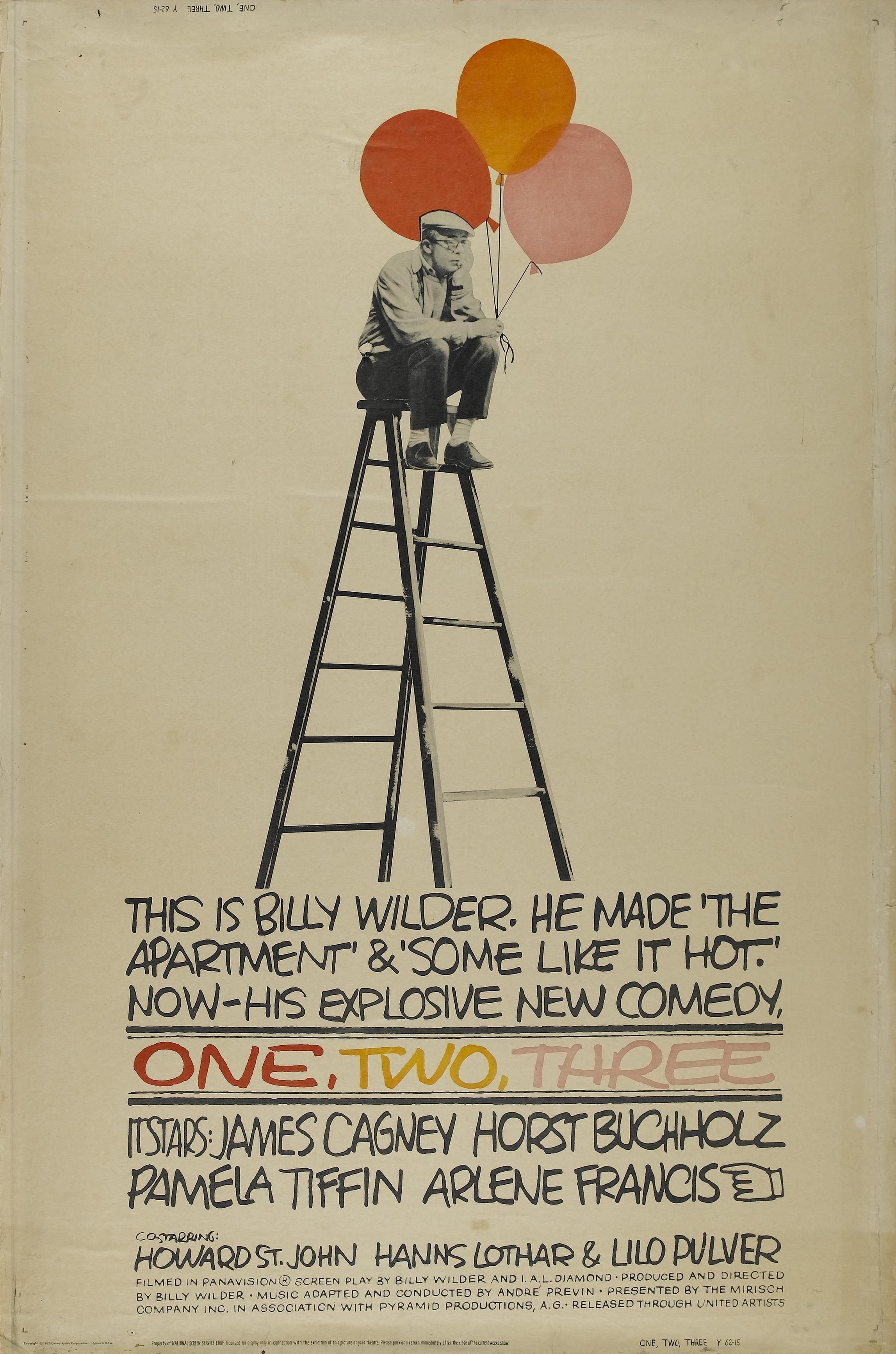 Постер фильма Один, два, три | One, Two, Three