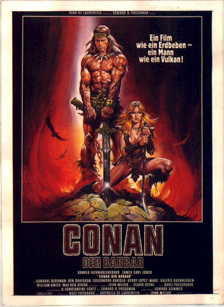 Постер фильма Конан-варвар | Conan the Barbarian