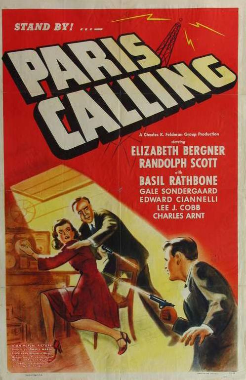 Постер фильма Paris Calling
