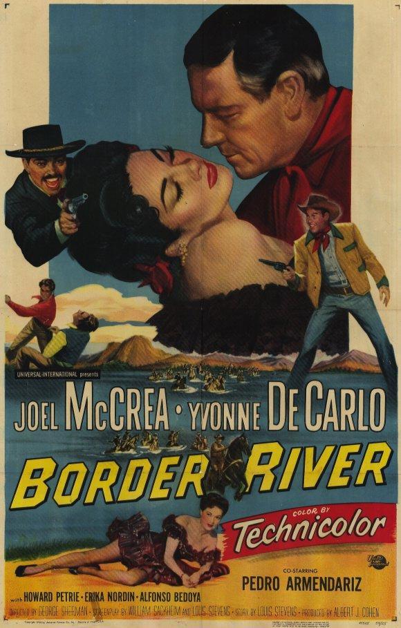 Постер фильма Border River