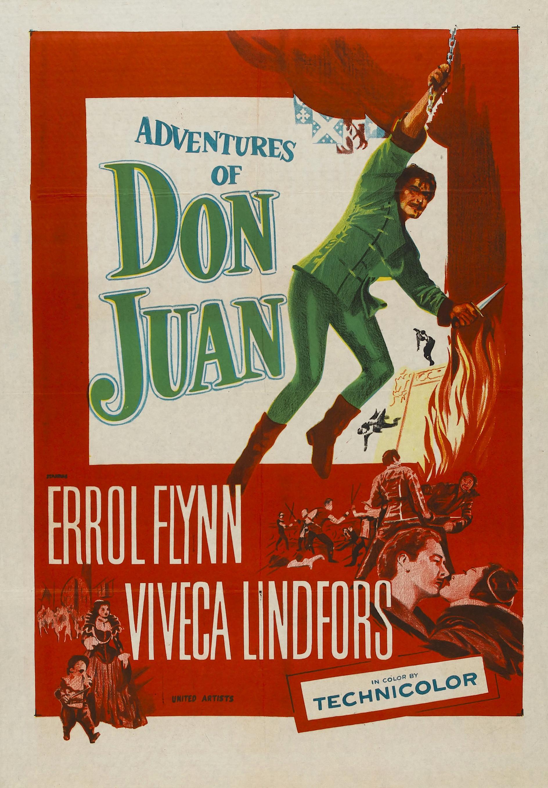 Постер фильма Adventures of Don Juan