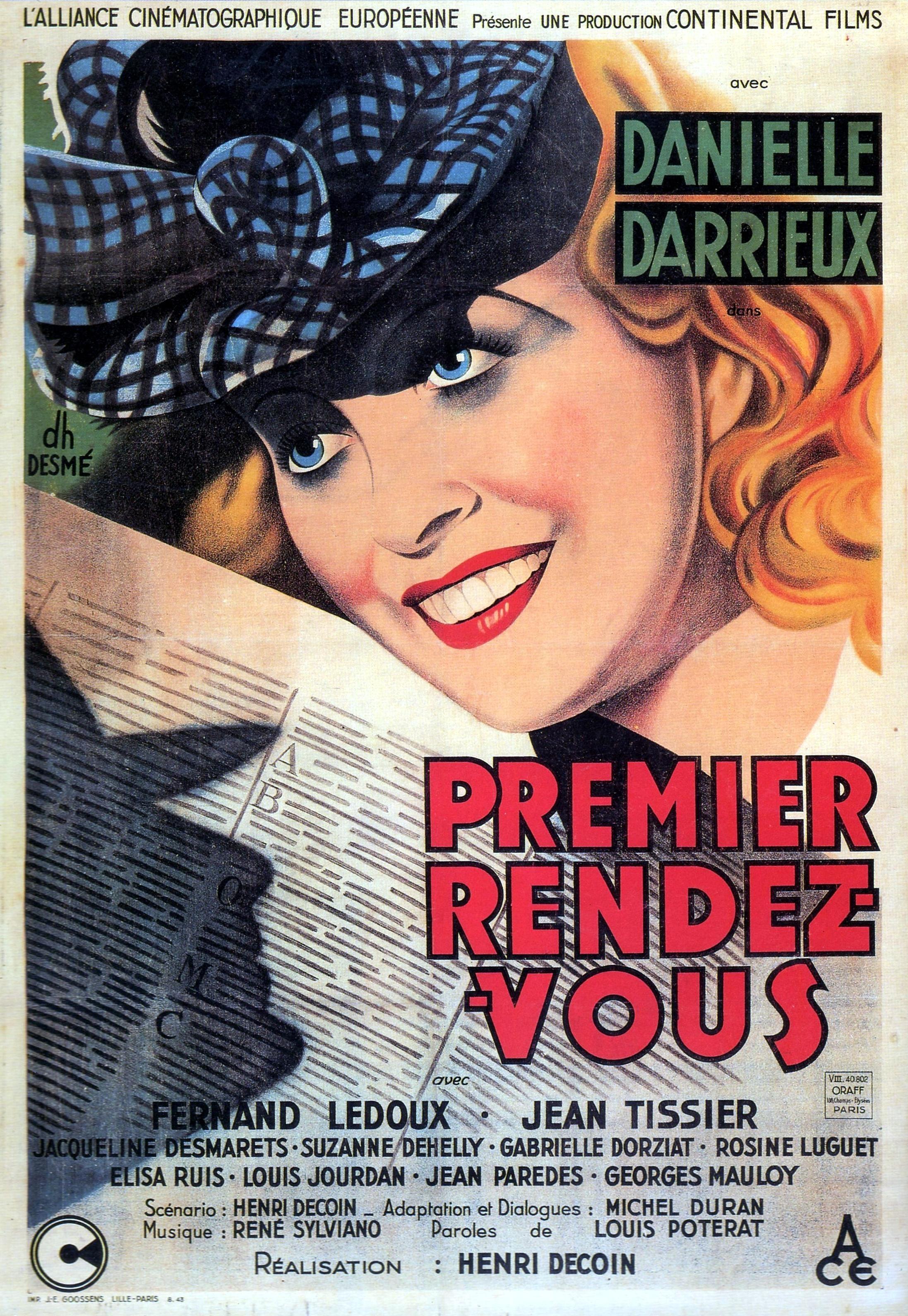 Постер фильма Premier rendez-vous