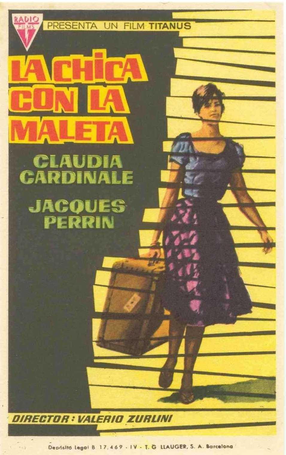Постер фильма Девушка с чемоданом | ragazza con la valigia