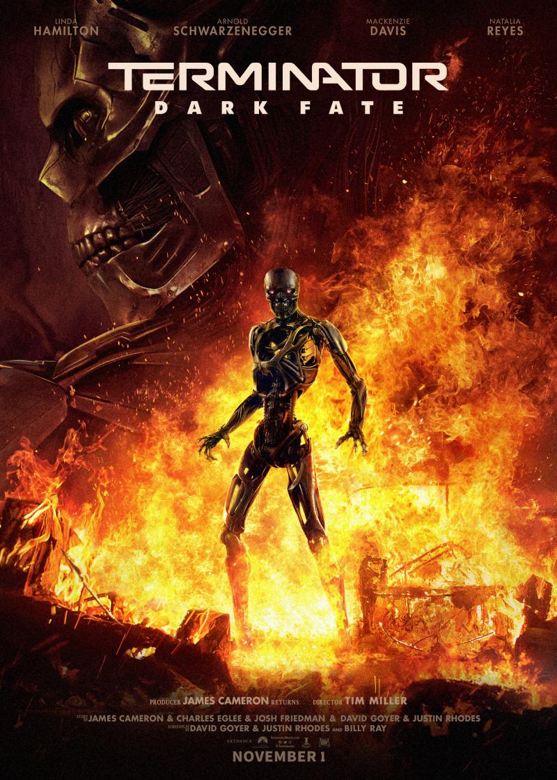 Постер фильма Терминатор: Темные судьбы | Terminator: Dark Fate