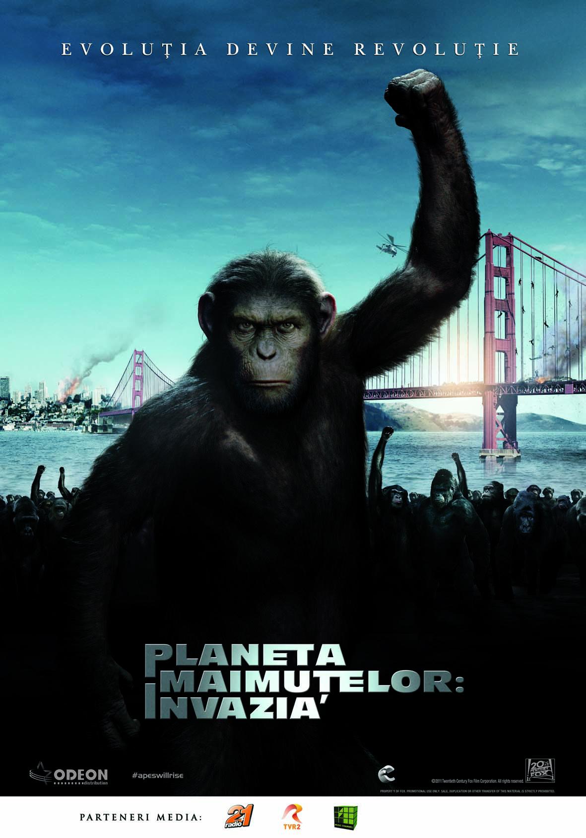 Постер фильма Восстание планеты обезьян | Rise of the Planet of the Apes