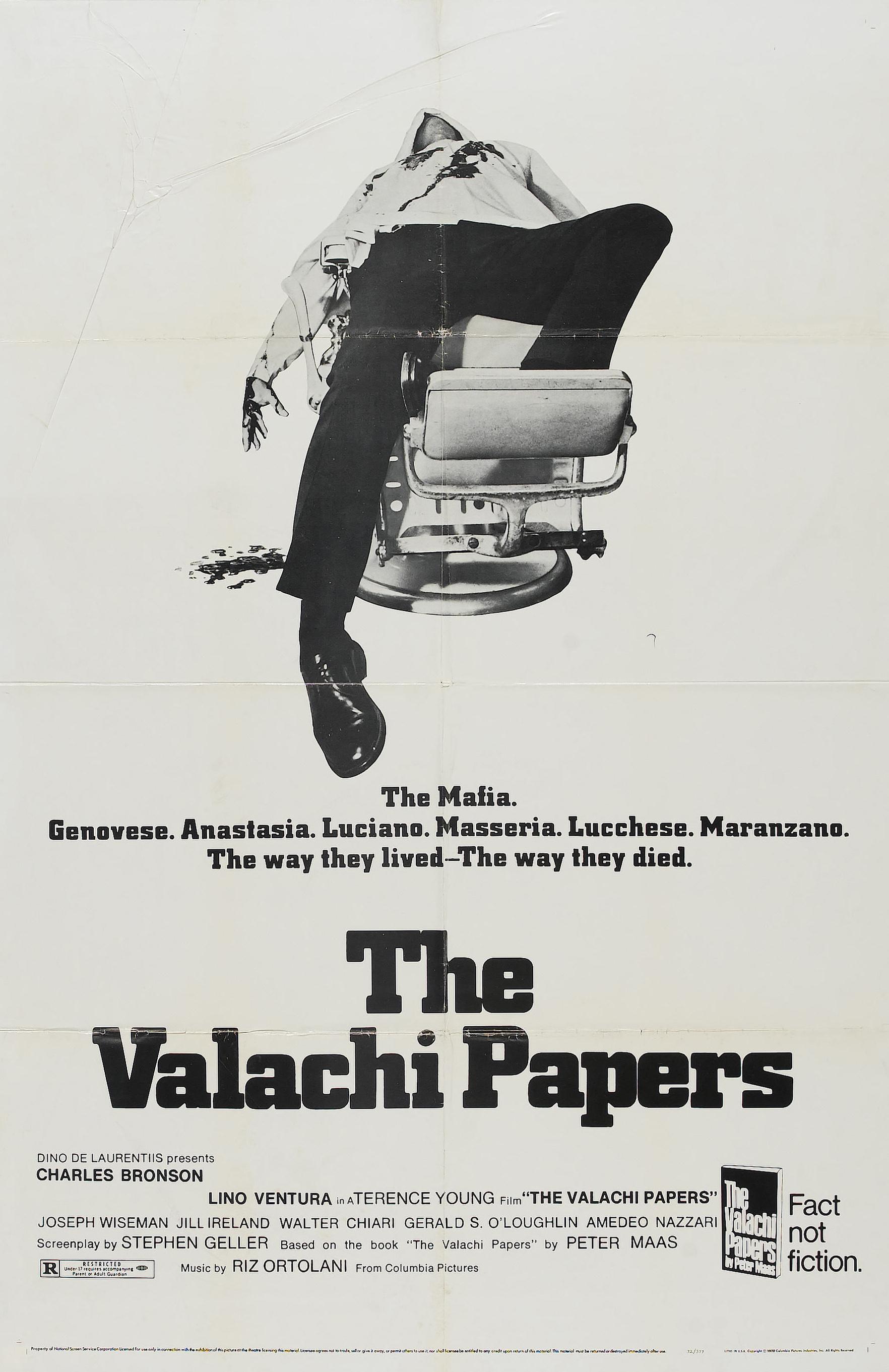 Постер фильма Коза Ностра | Valachi Papers