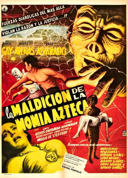 Постер фильма maldición de la momia azteca