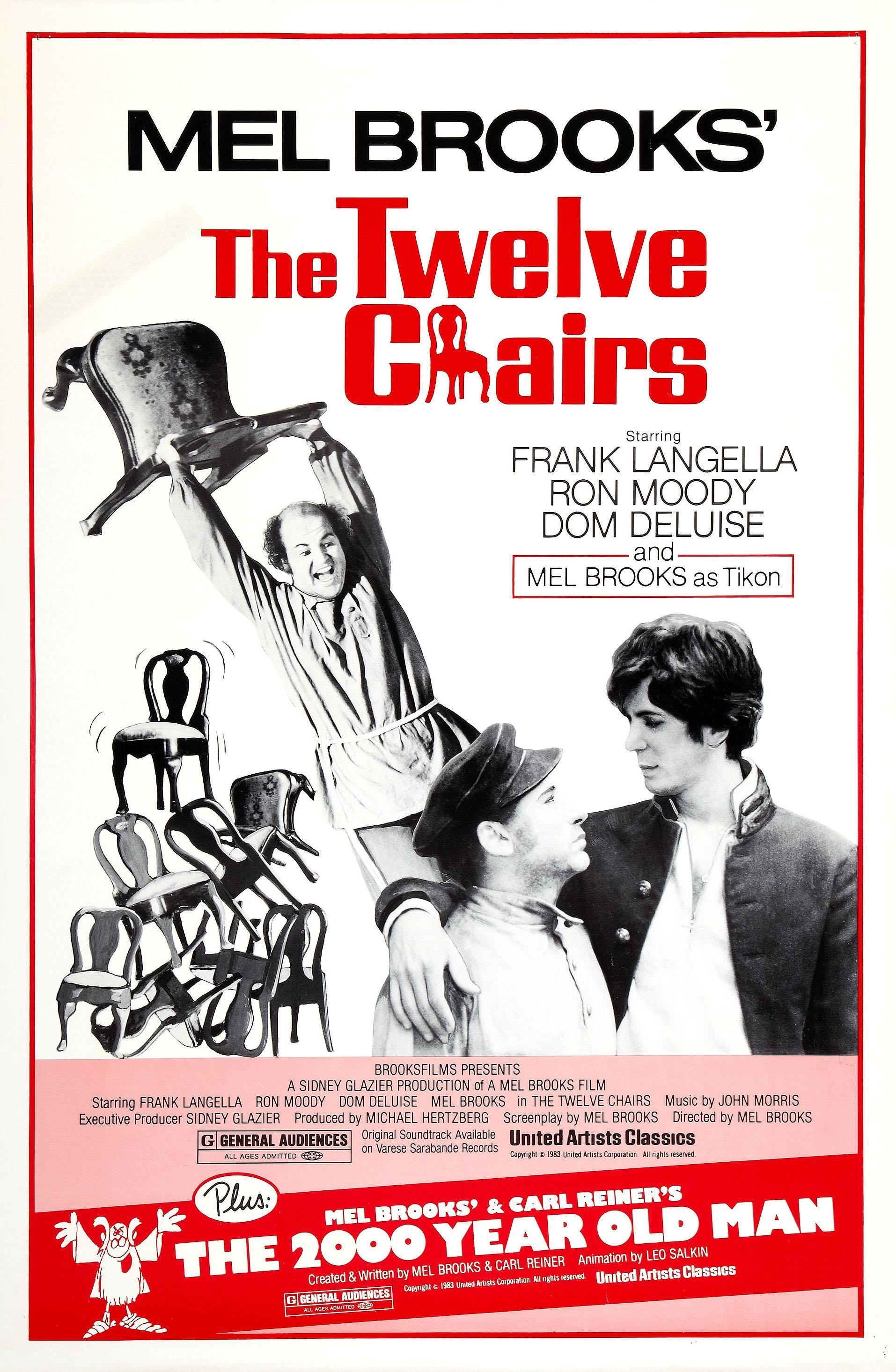 Постер фильма 12 стульев | Twelve Chairs