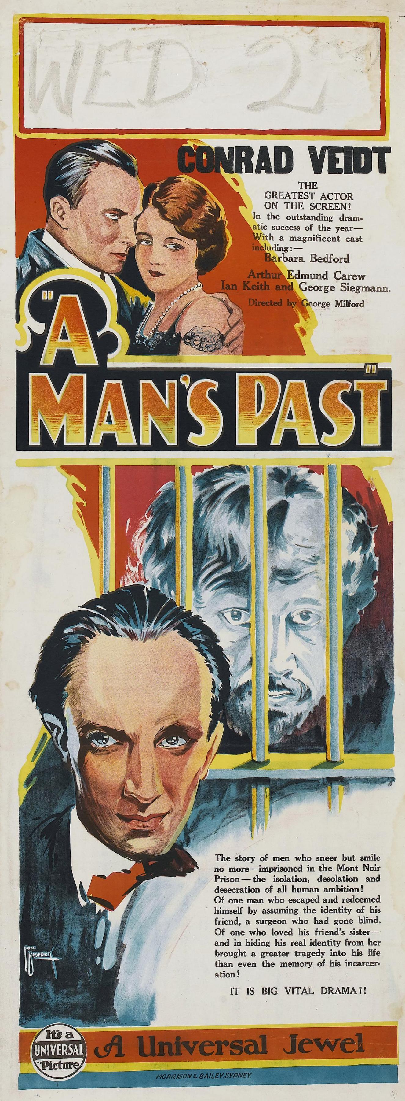 Постер фильма Man's Past
