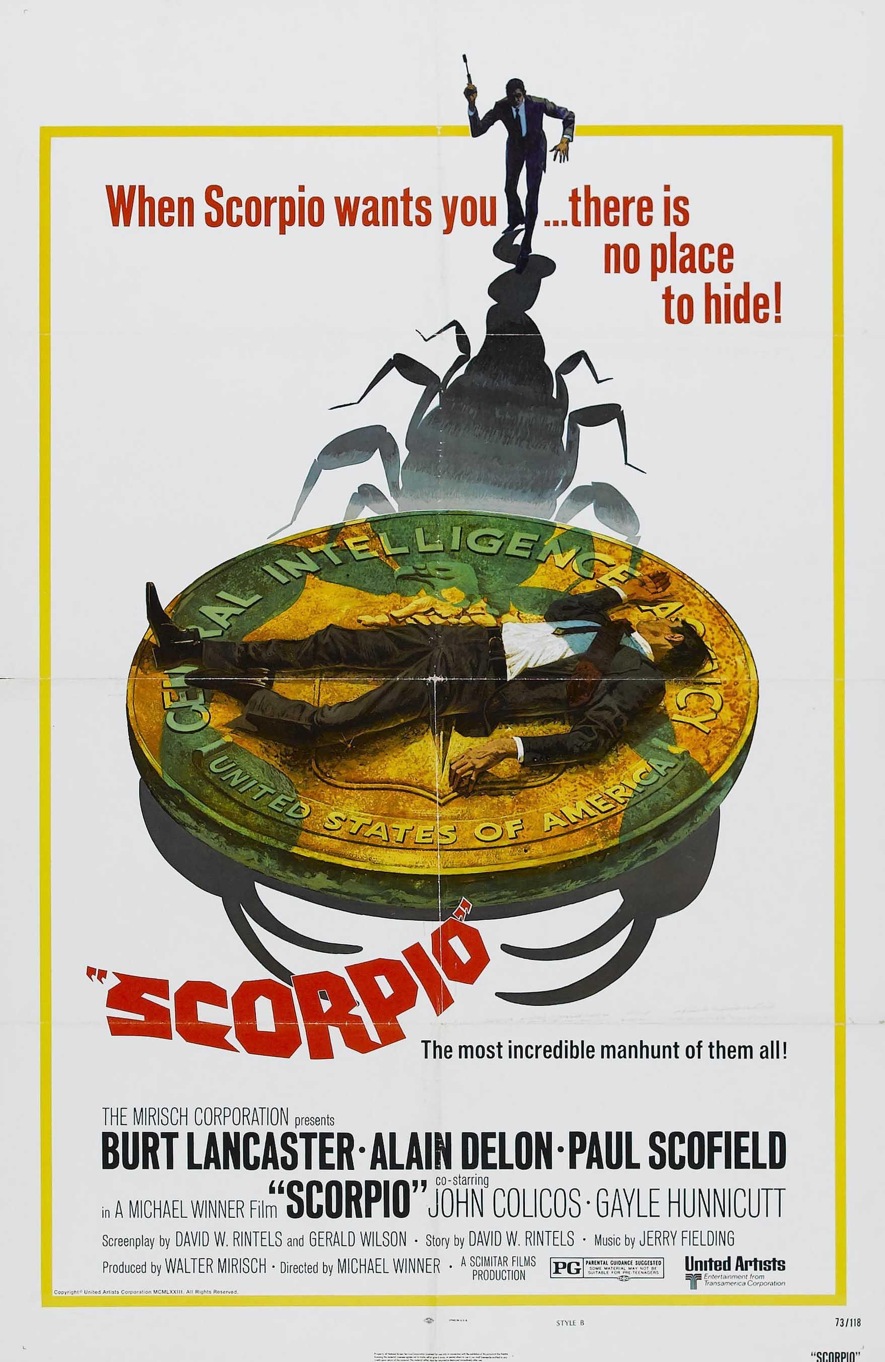 Постер фильма Скорпион | Scorpio