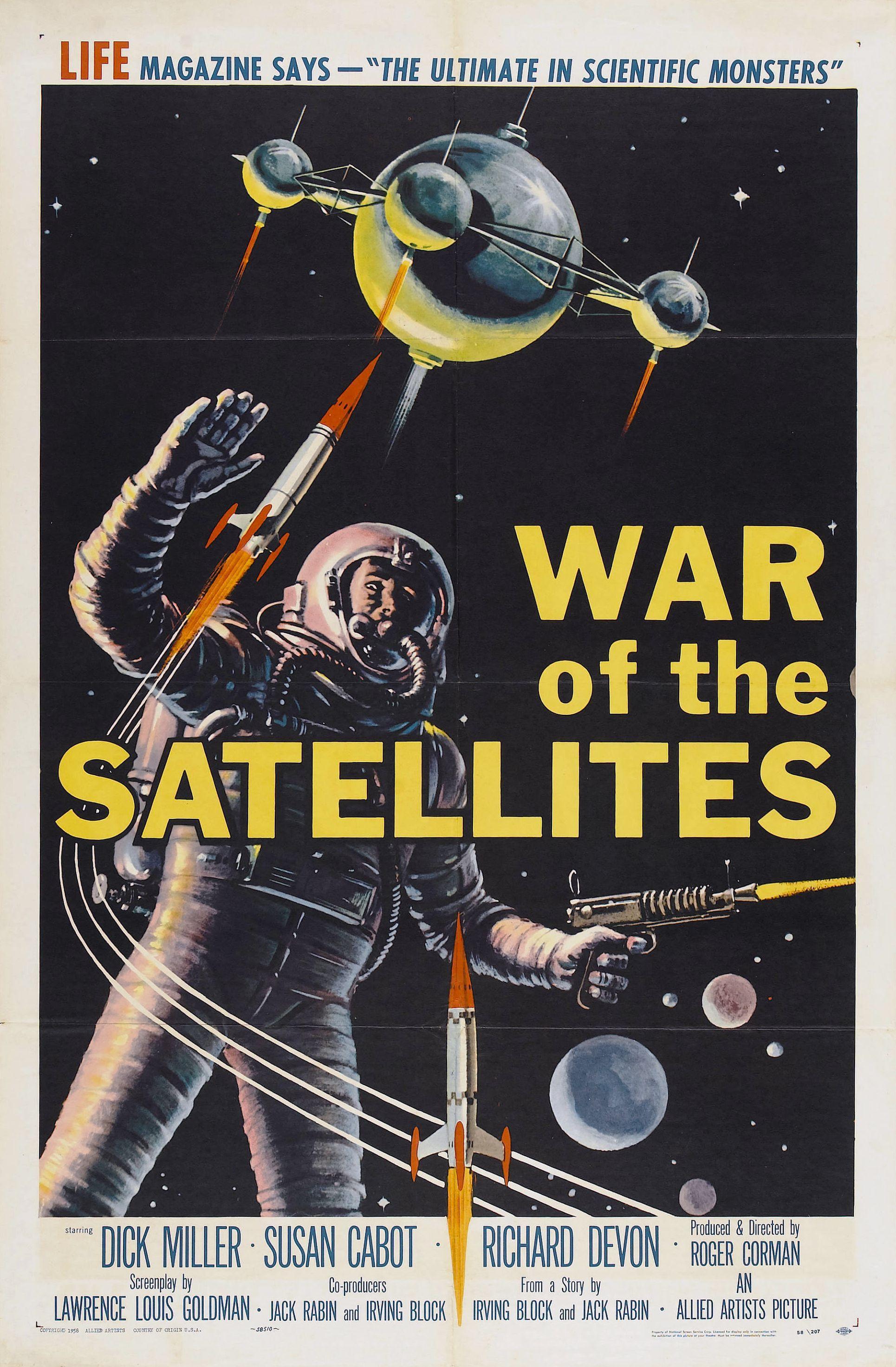 Постер фильма Война спутников | War of the Satellites