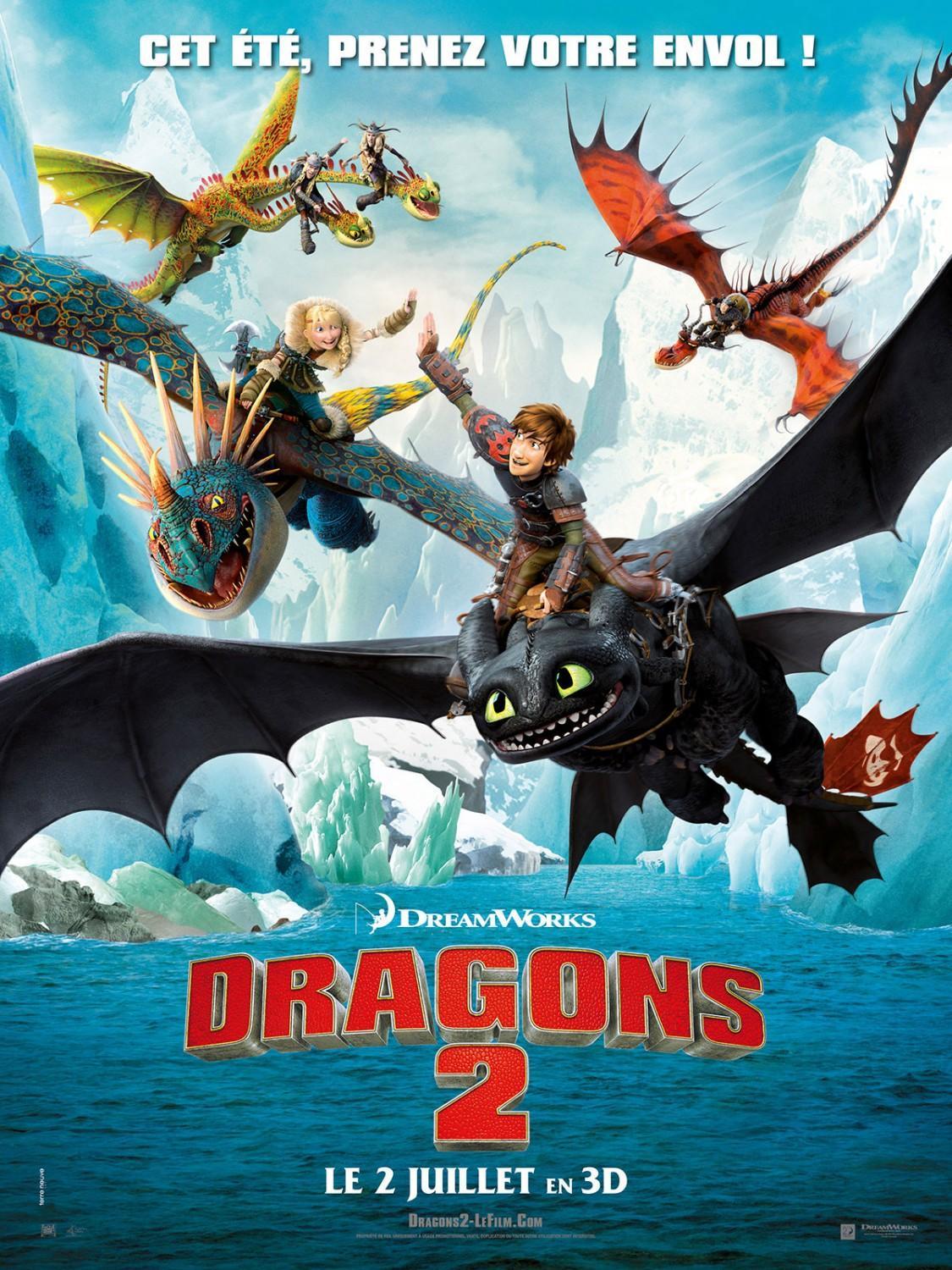 Постер фильма Как приручить дракона 2 | How to Train Your Dragon 2