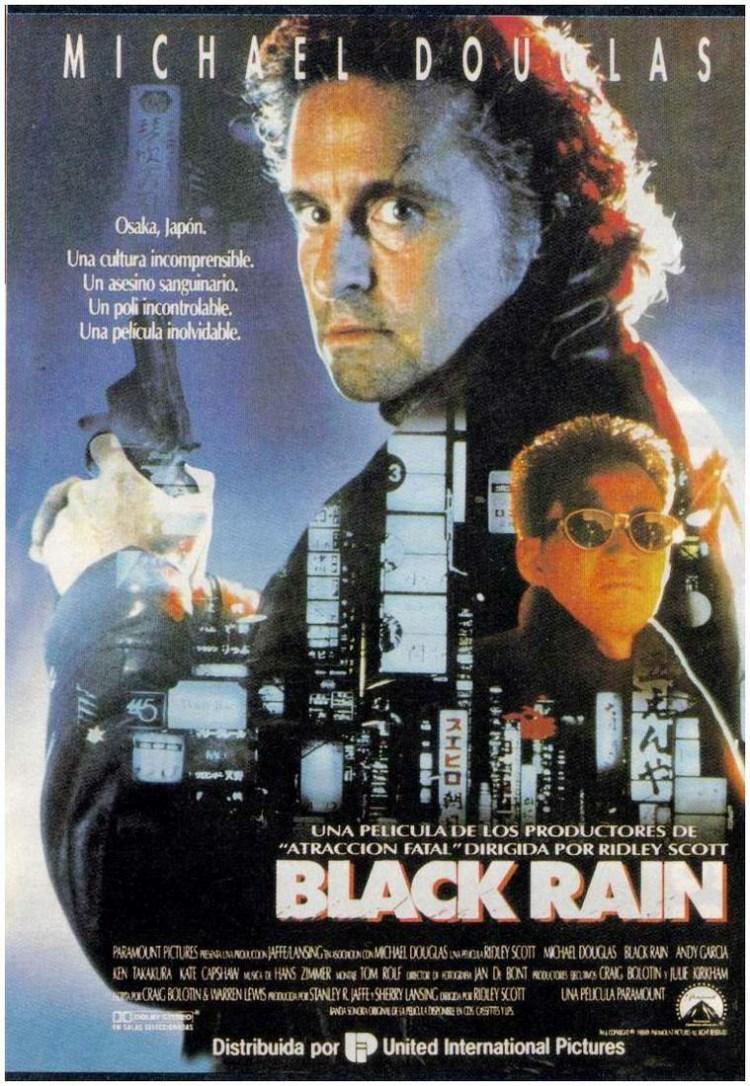 Постер фильма Черный дождь | Black Rain