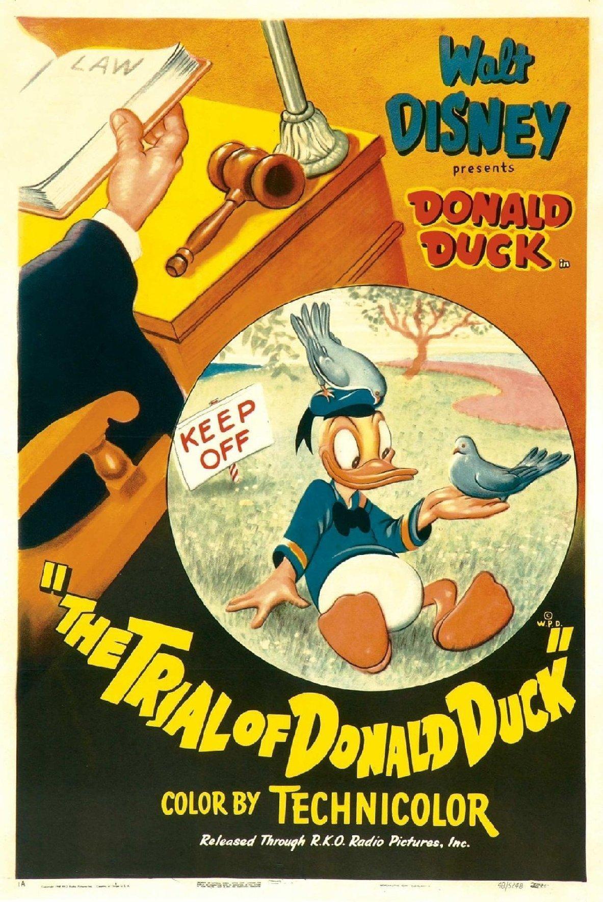 Постер фильма Trial of Donald Duck