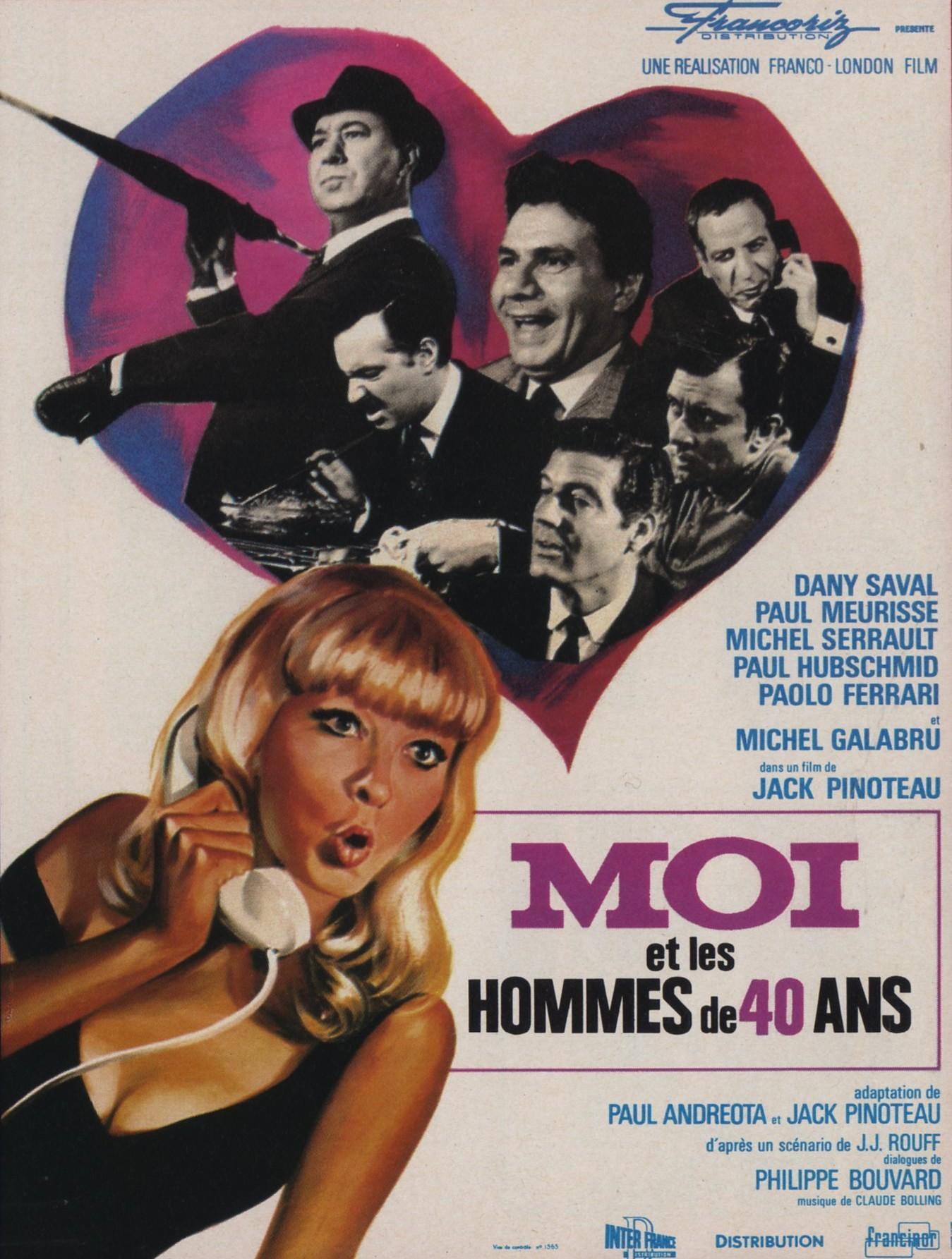 Постер фильма Я и сорокалетние мужчины | Moi et les hommes de 40 ans