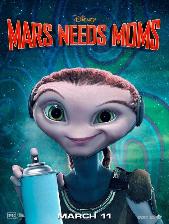 Постер фильма Тайна красной планеты | Mars Needs Moms!