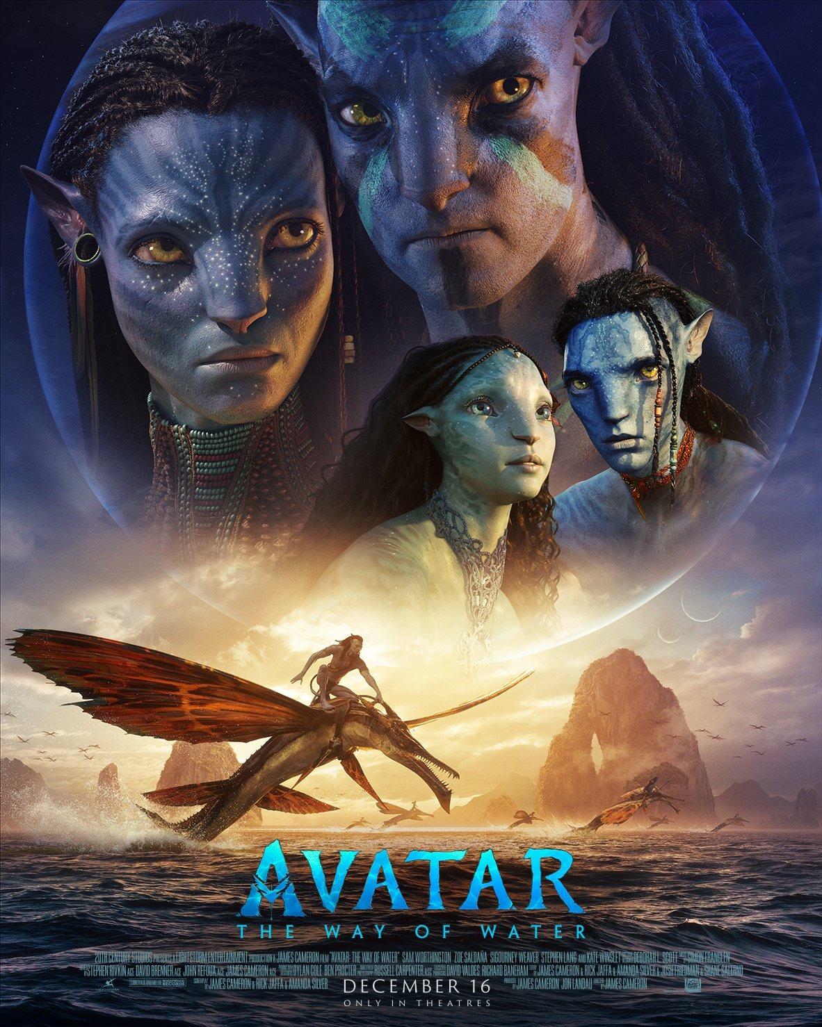 Постер фильма Аватар: Путь воды | Avatar: The Way of Water