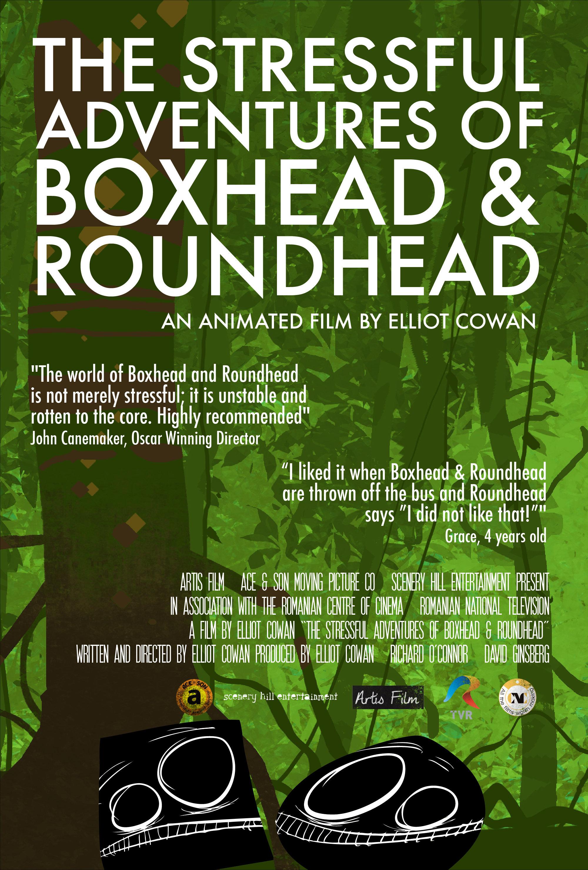 Постер фильма Stressful Adventures of Boxhead & Roundhead
