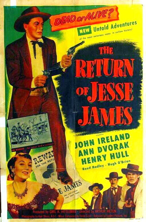 Постер фильма Return of Jesse James