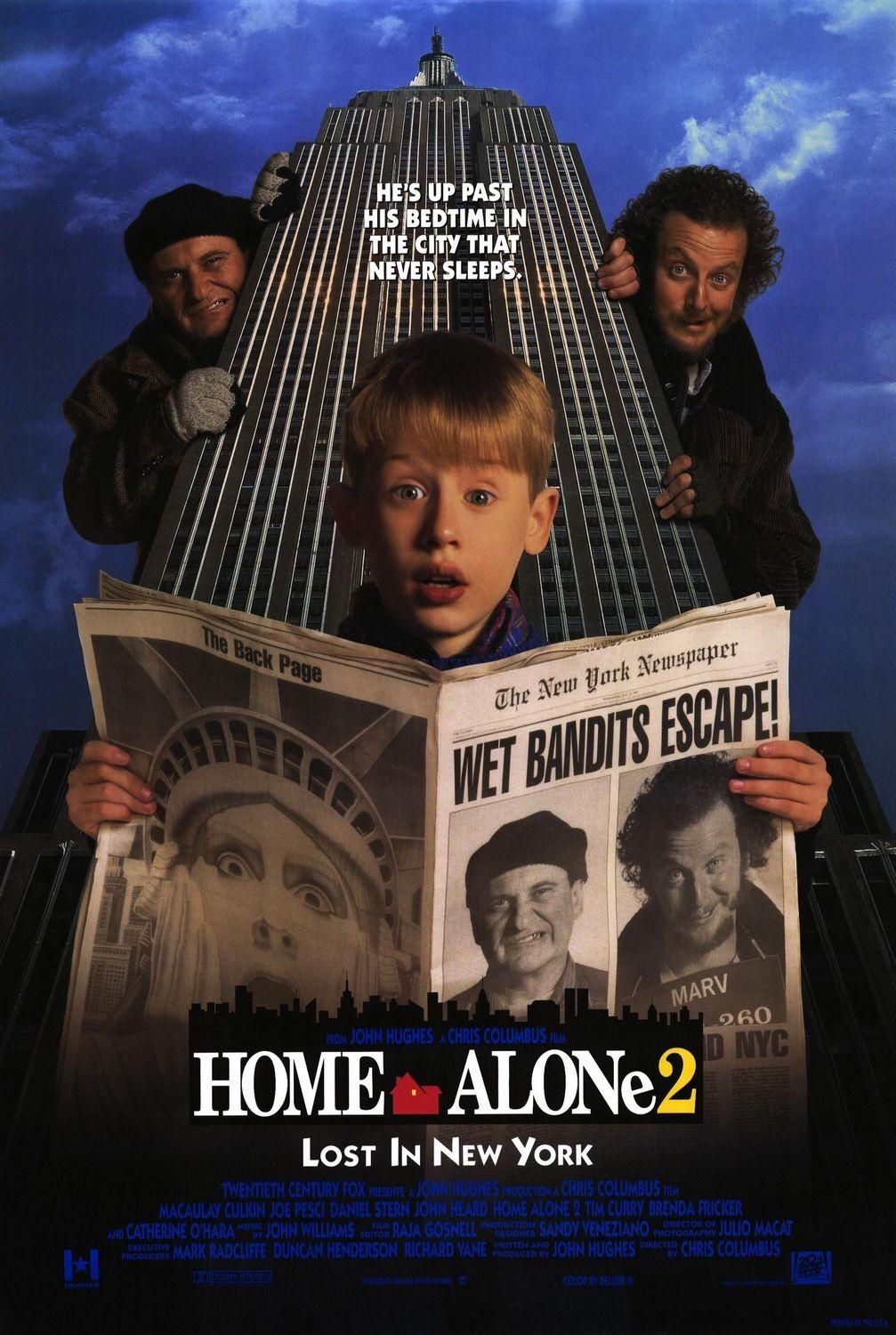 Постер фильма Один дома 2: Затерянный в Нью-Йорке | Home Alone 2: Lost in New York