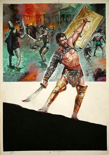 Постер фильма trionfo dei dieci gladiatori
