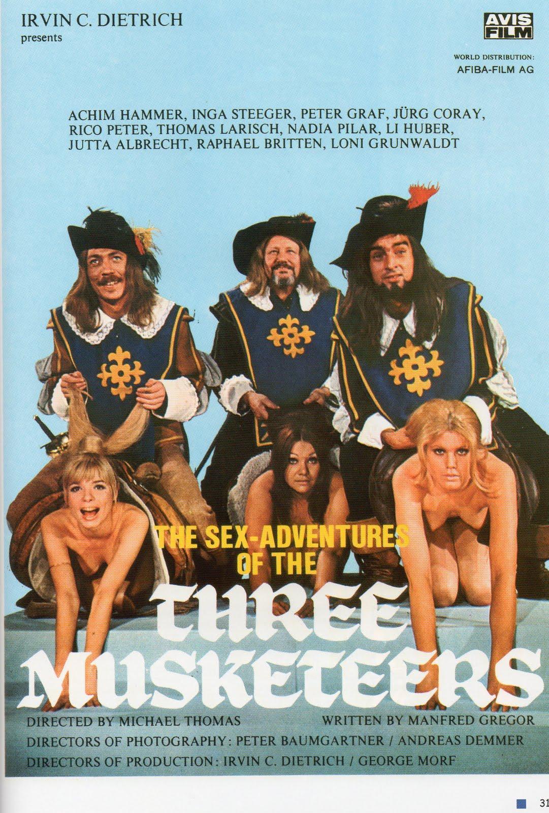 Постер фильма Sexabenteuer der drei Musketiere