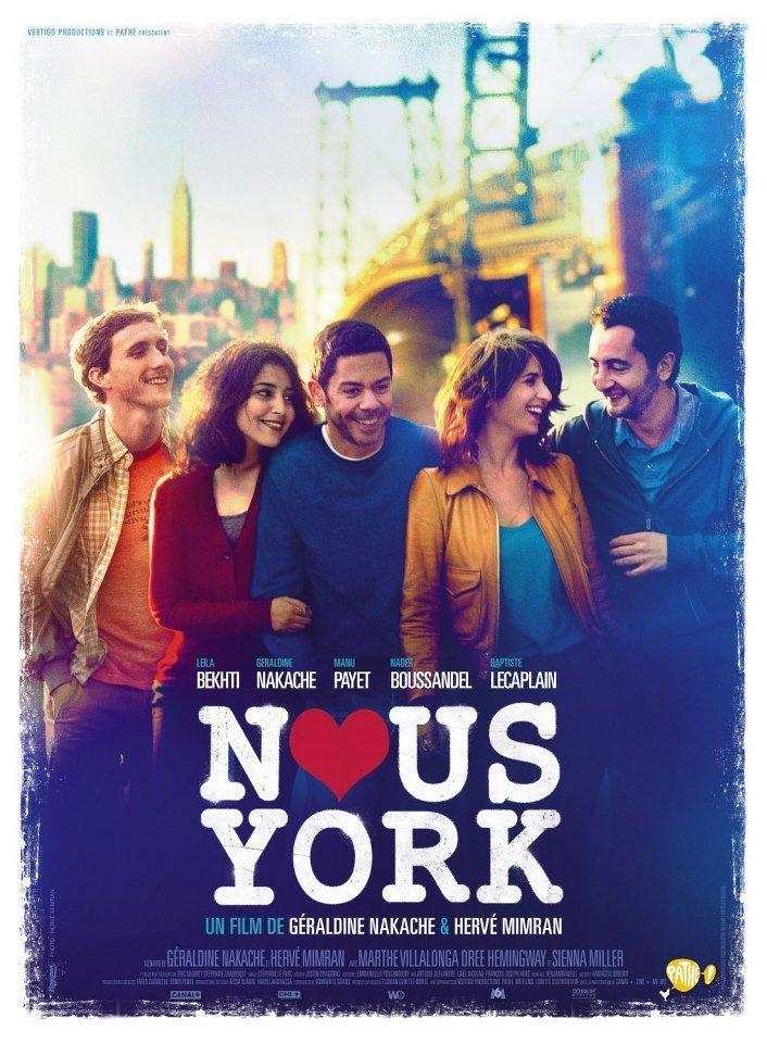 Постер фильма Приключения французов в Нью-Йорке | Nous York
