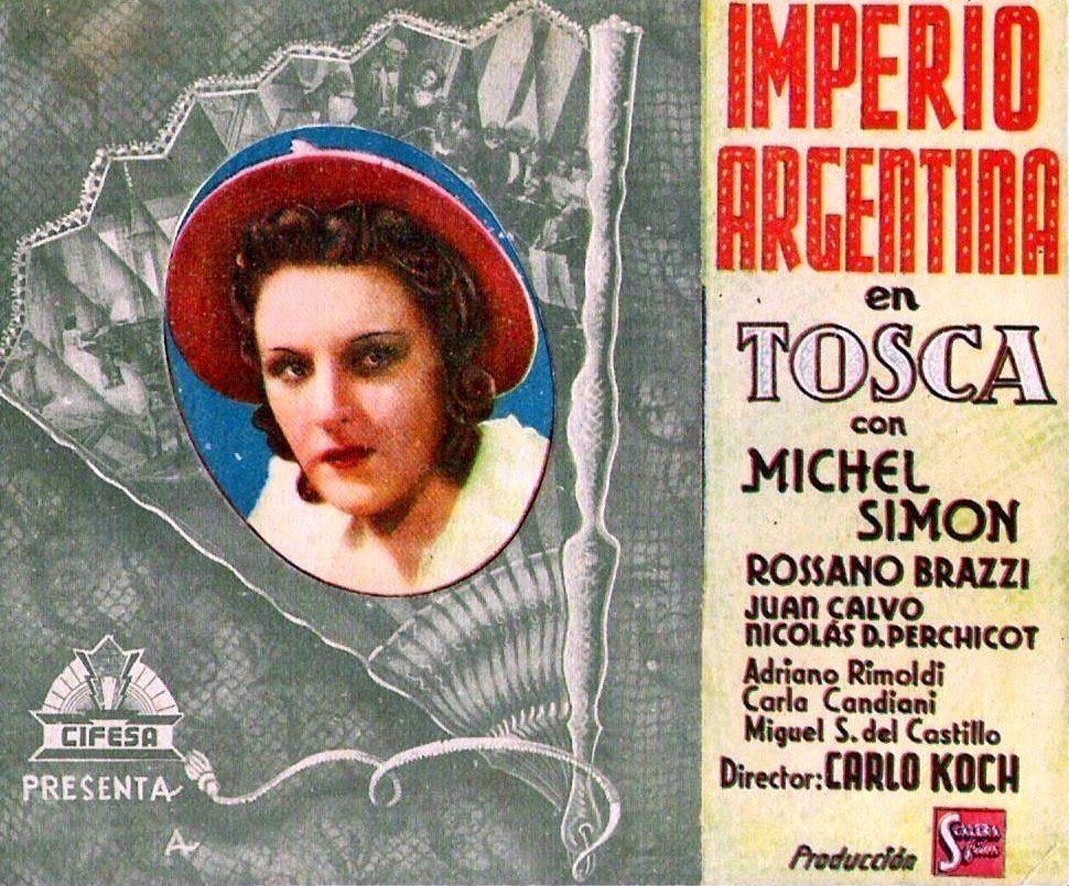 Постер фильма Флория Тоска | Tosca