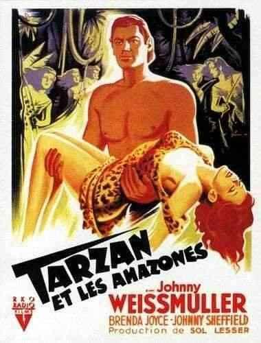 Постер фильма Tarzan and the Amazons