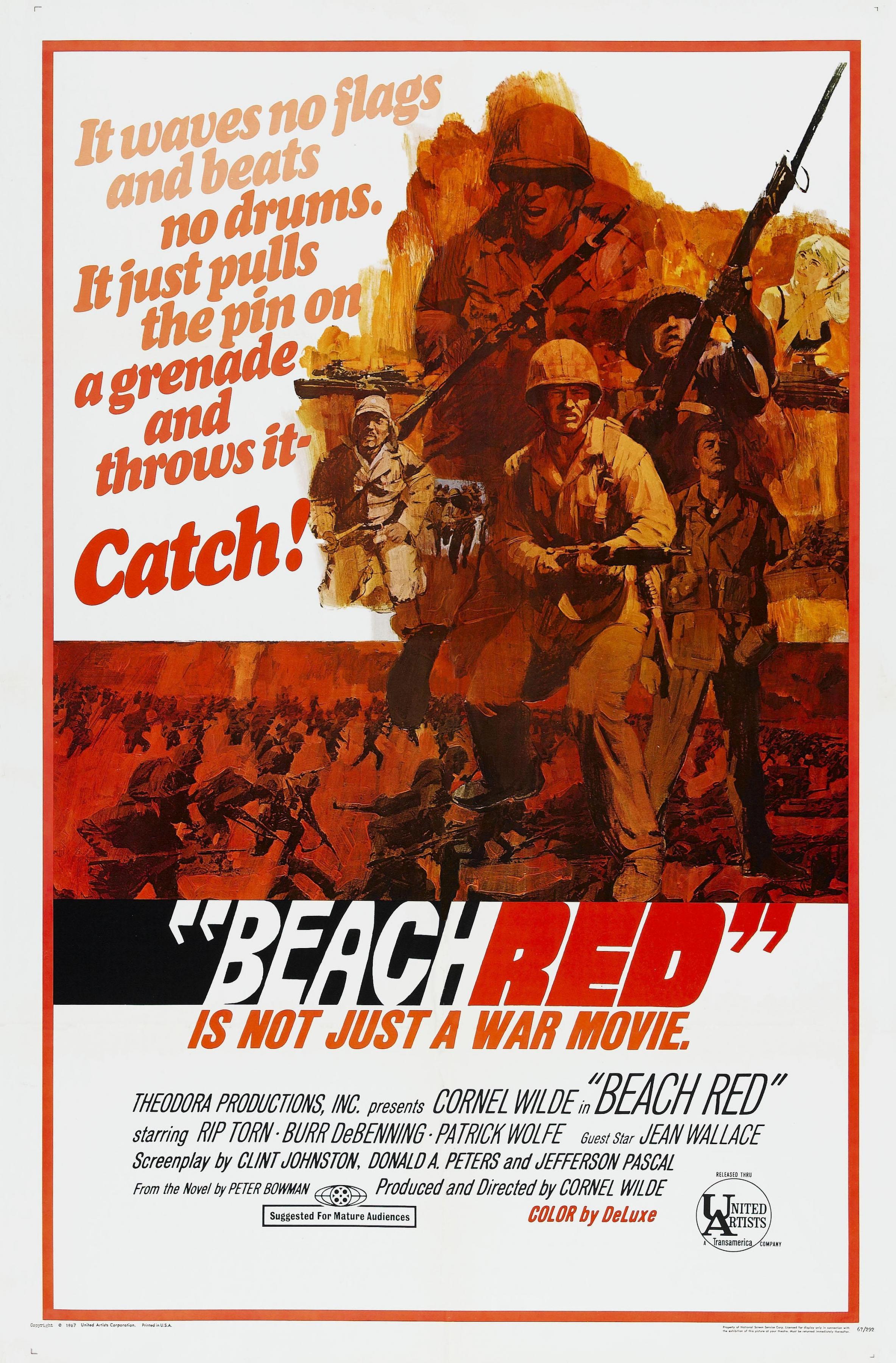Постер фильма Beach Red