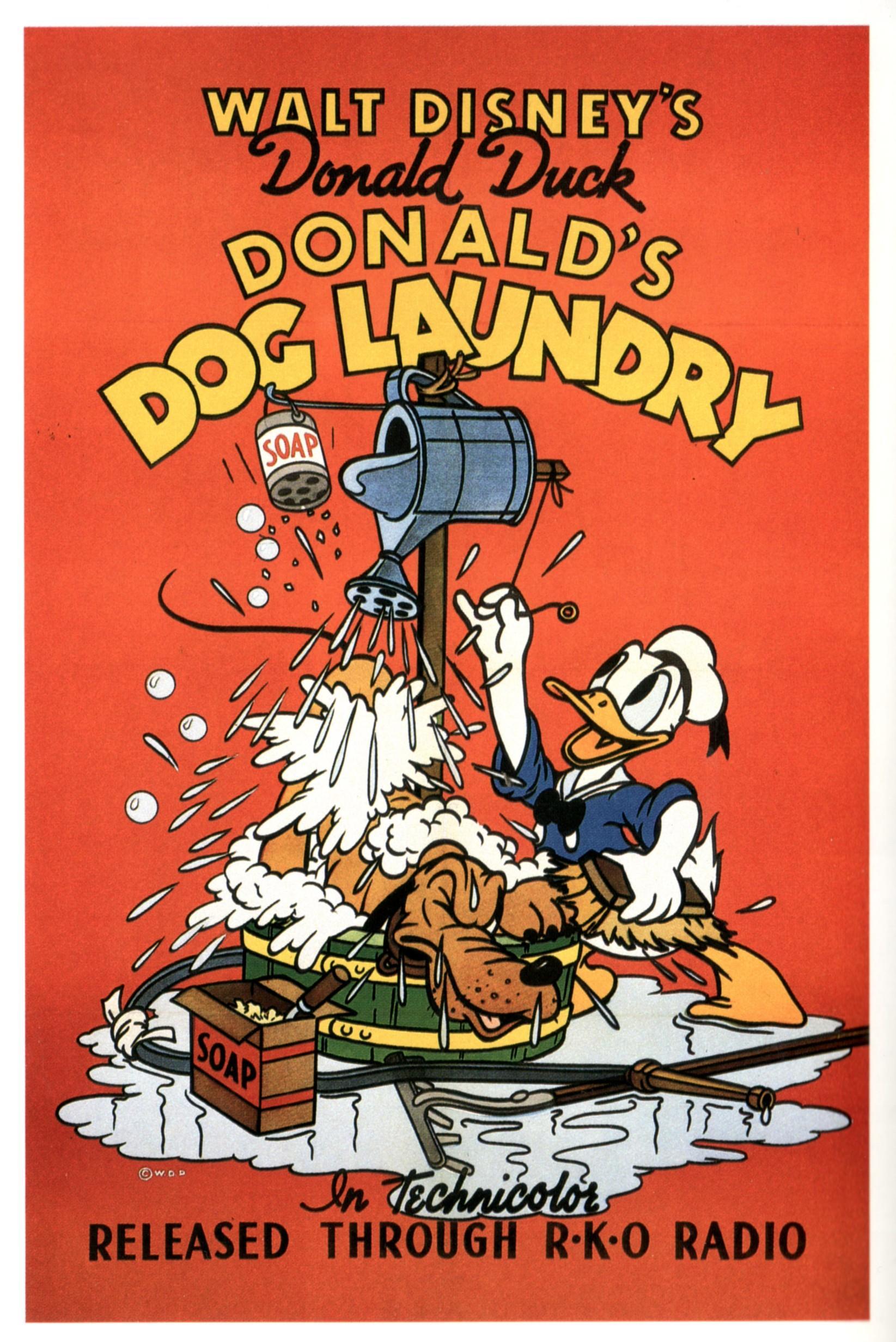Постер фильма Donald's Dog Laundry