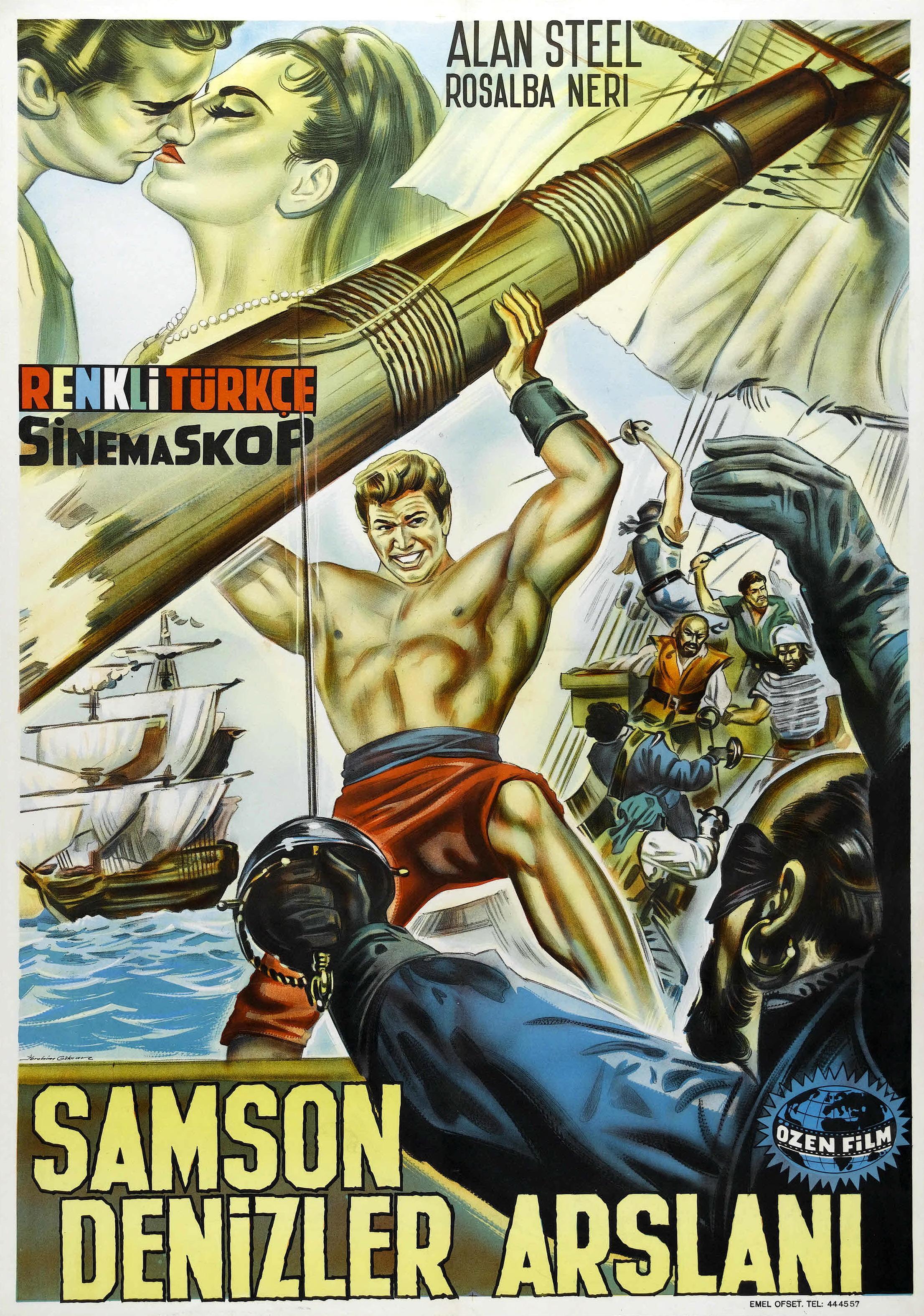 Постер фильма Sansone contro il corsaro nero