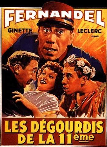 Постер фильма Бойкие малые 11-го | Les dégourdis de la 11ème
