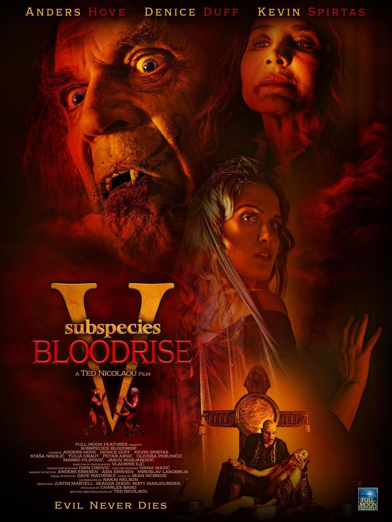 Постер фильма Подвиды 5: Кровавое восхождение | Subspecies V: Blood Rise