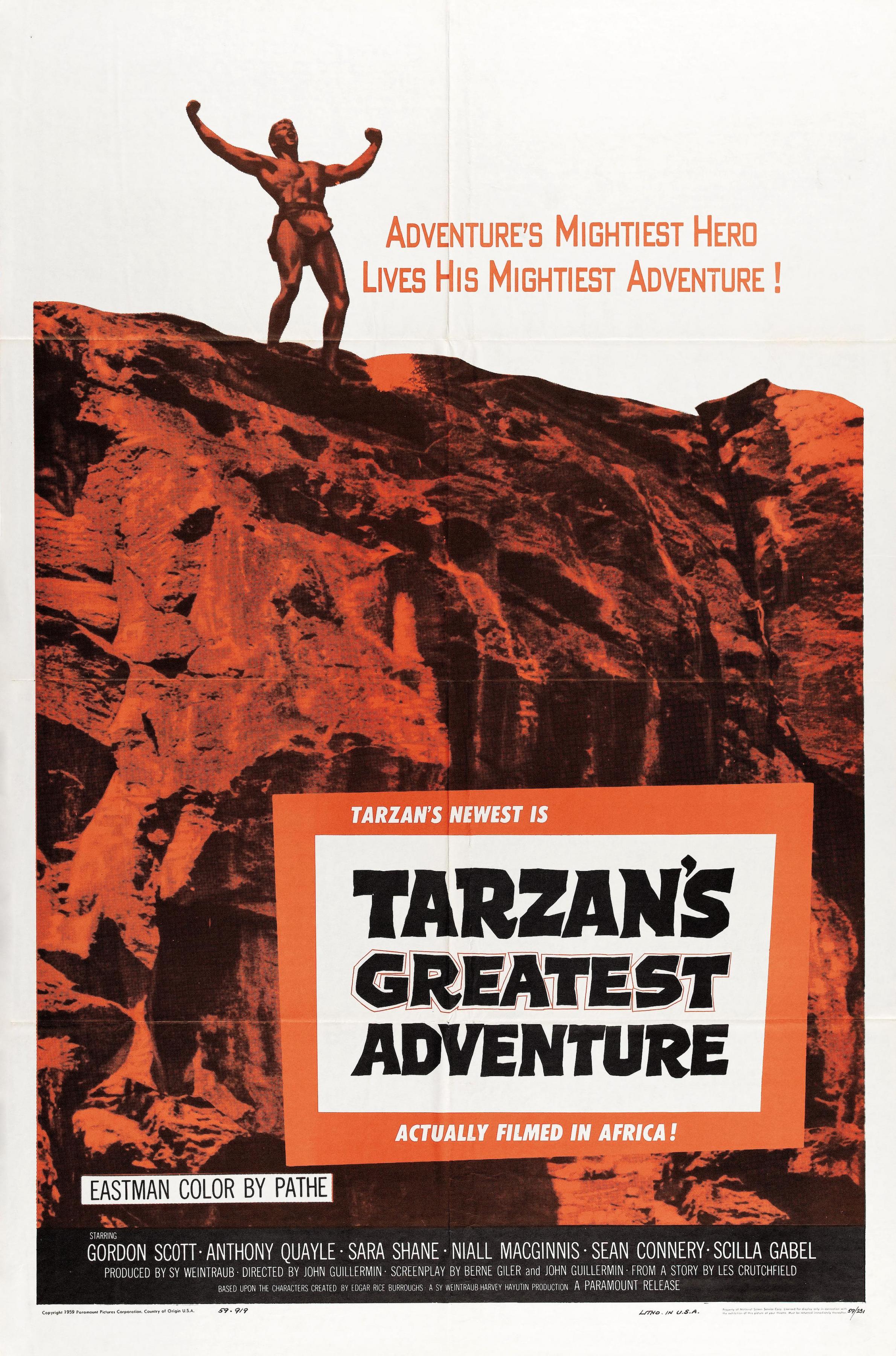 Постер фильма Великое приключение Тарзана | Tarzan's Greatest Adventure