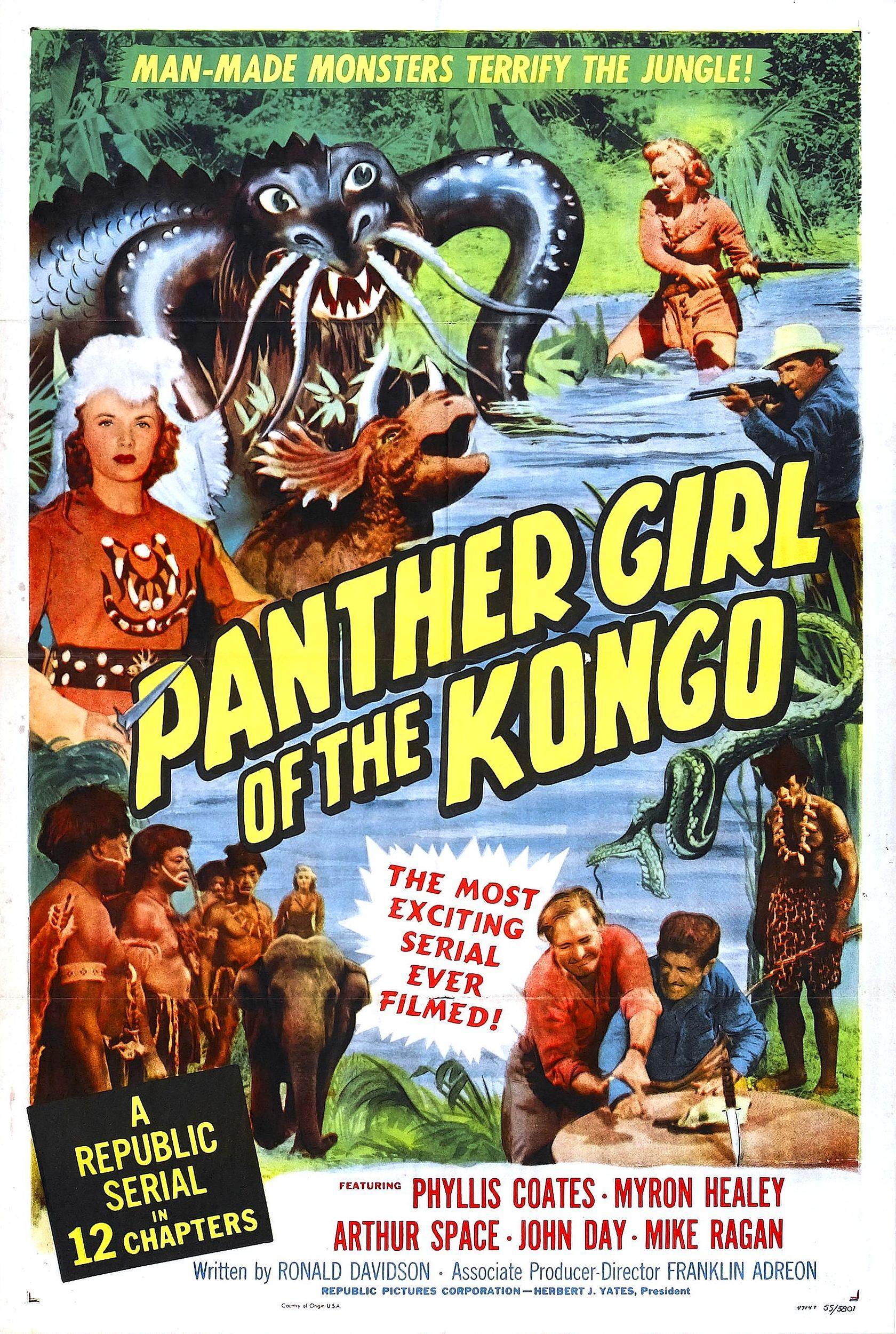 Постер фильма Panther Girl of the Kongo