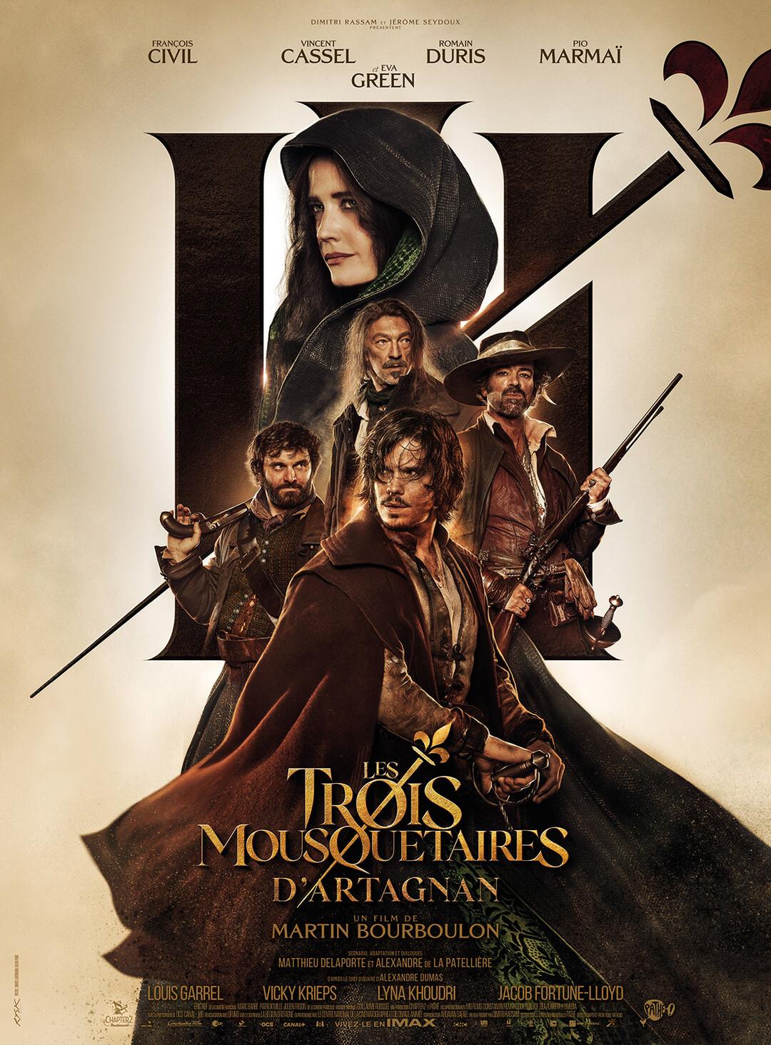 Постер фильма Три мушкетёра: Д’Артаньян | Les Trois Mousquetaires: D’Artagnan