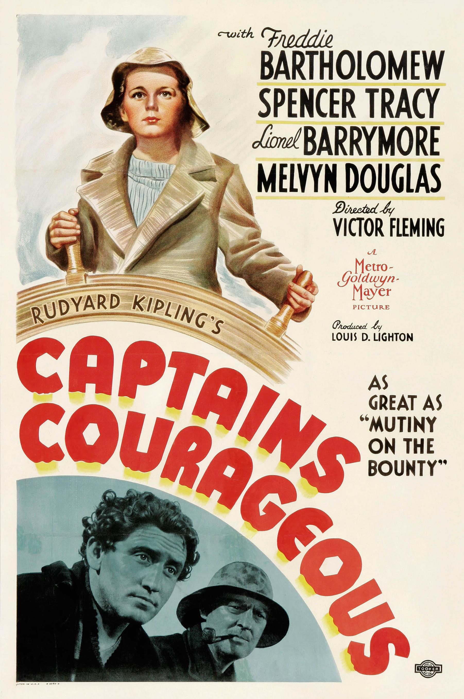 Постер фильма Храбрые капитаны | Captains Courageous