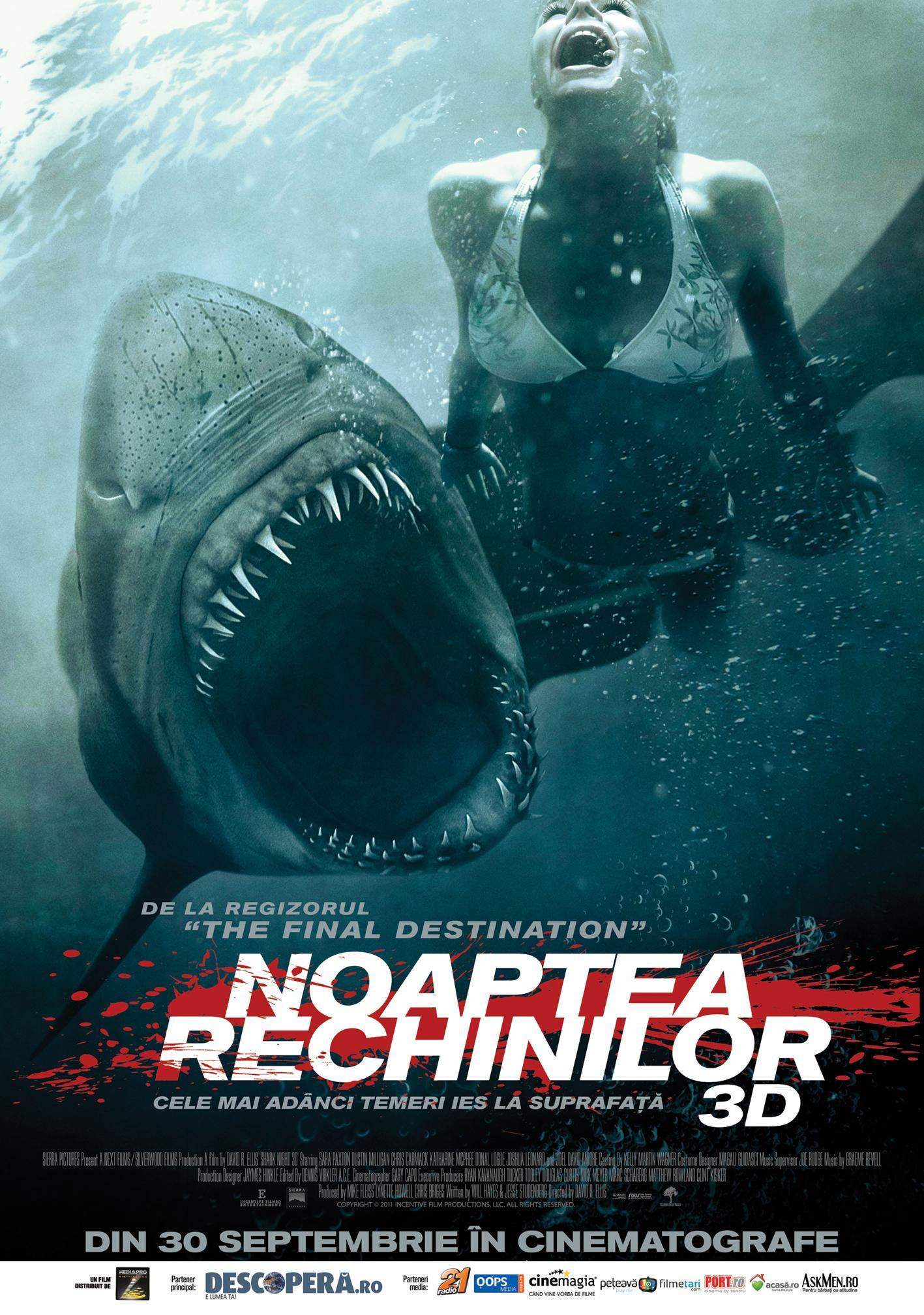 Постер фильма Челюсти 3D | Shark Night 3D
