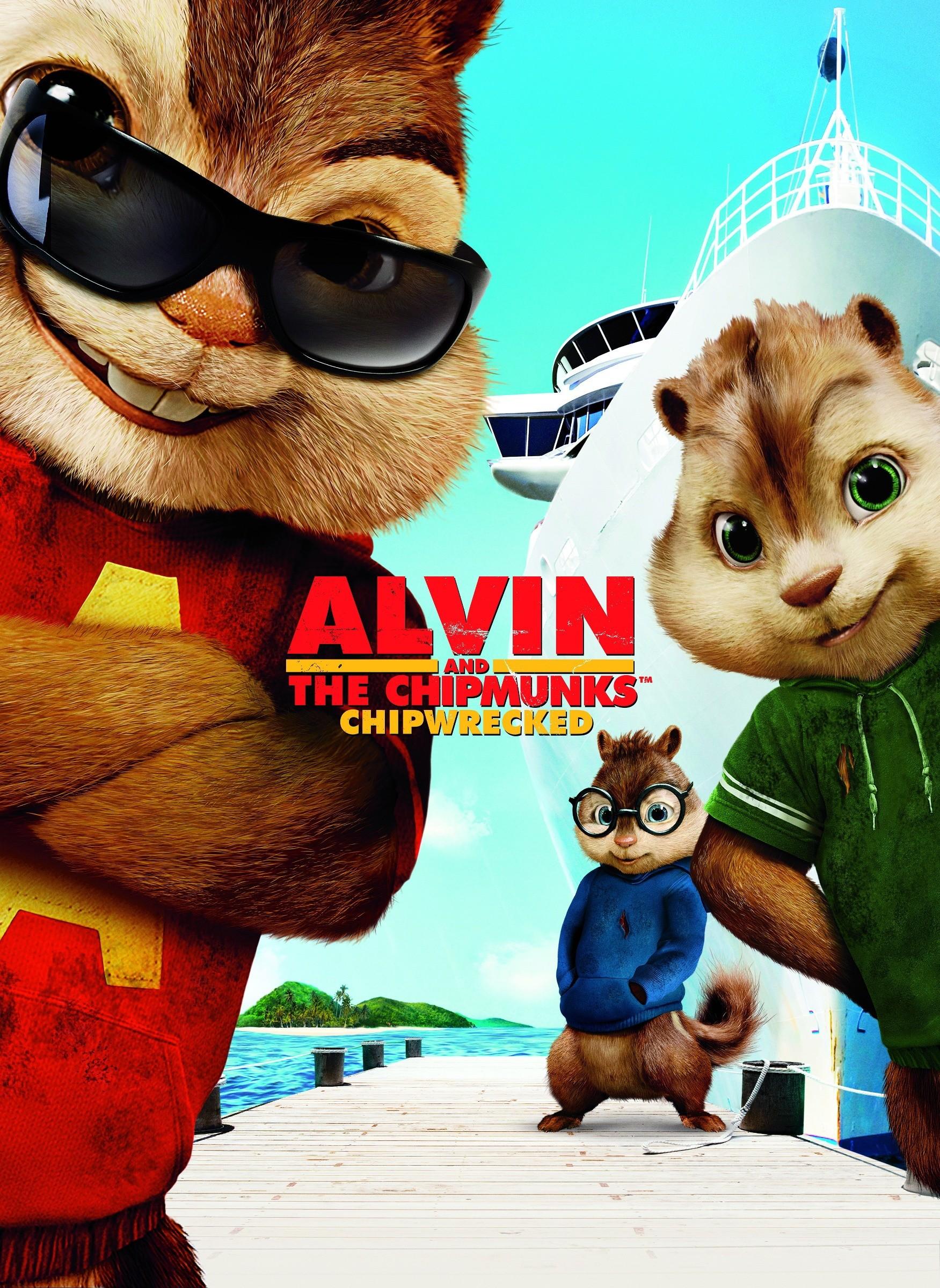 Постер фильма Элвин и Бурундуки 3 | Alvin and the Chipmunks: Chipwrecked