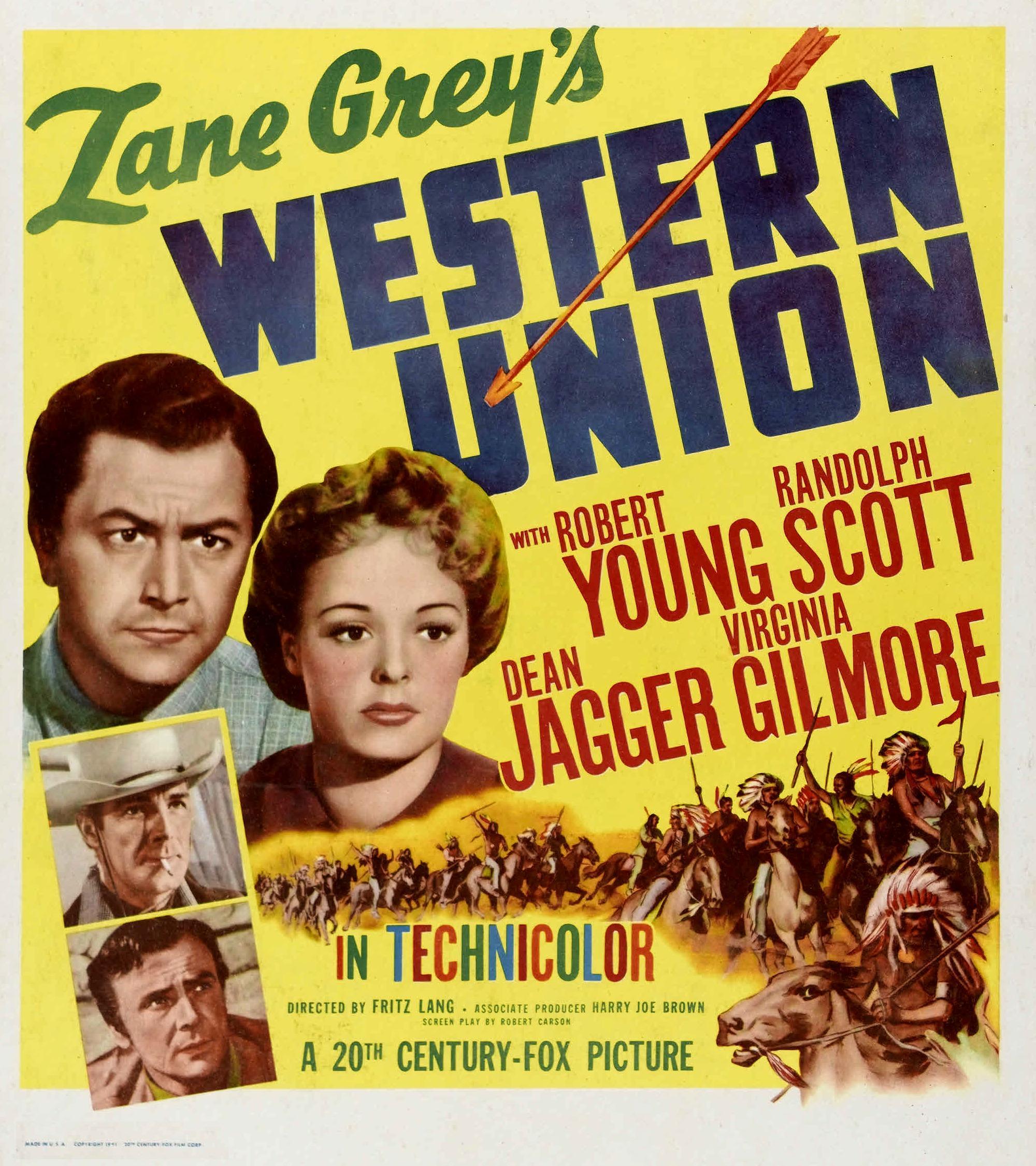 Постер фильма Вестерн Юнион | Western Union