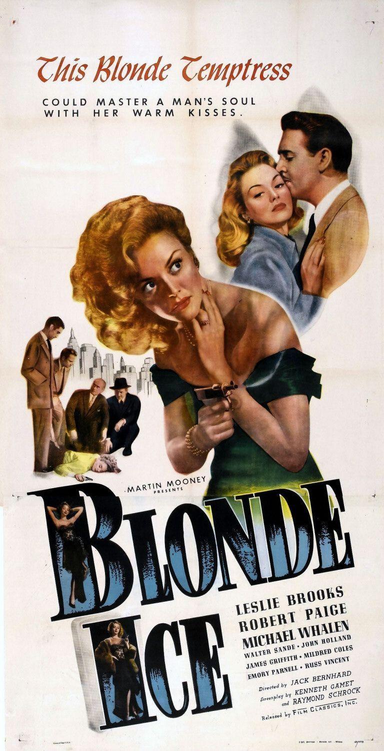 Постер фильма Blonde Ice